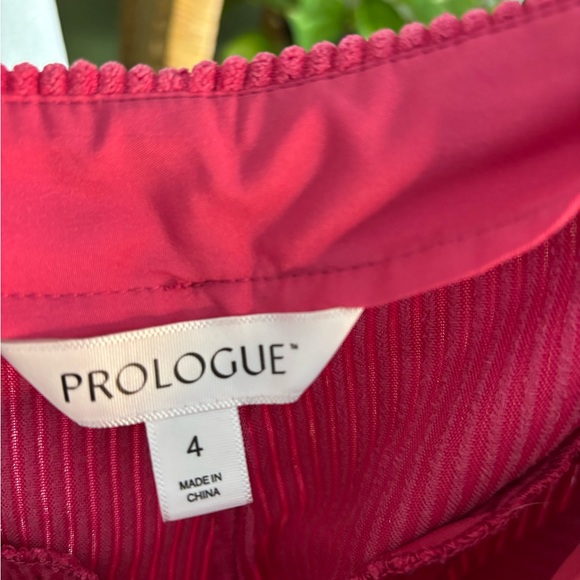 Prologue Pink Corduroy Barbie Barbiecore Highwaisted Wide Leg Pants - Picture 4 of 4